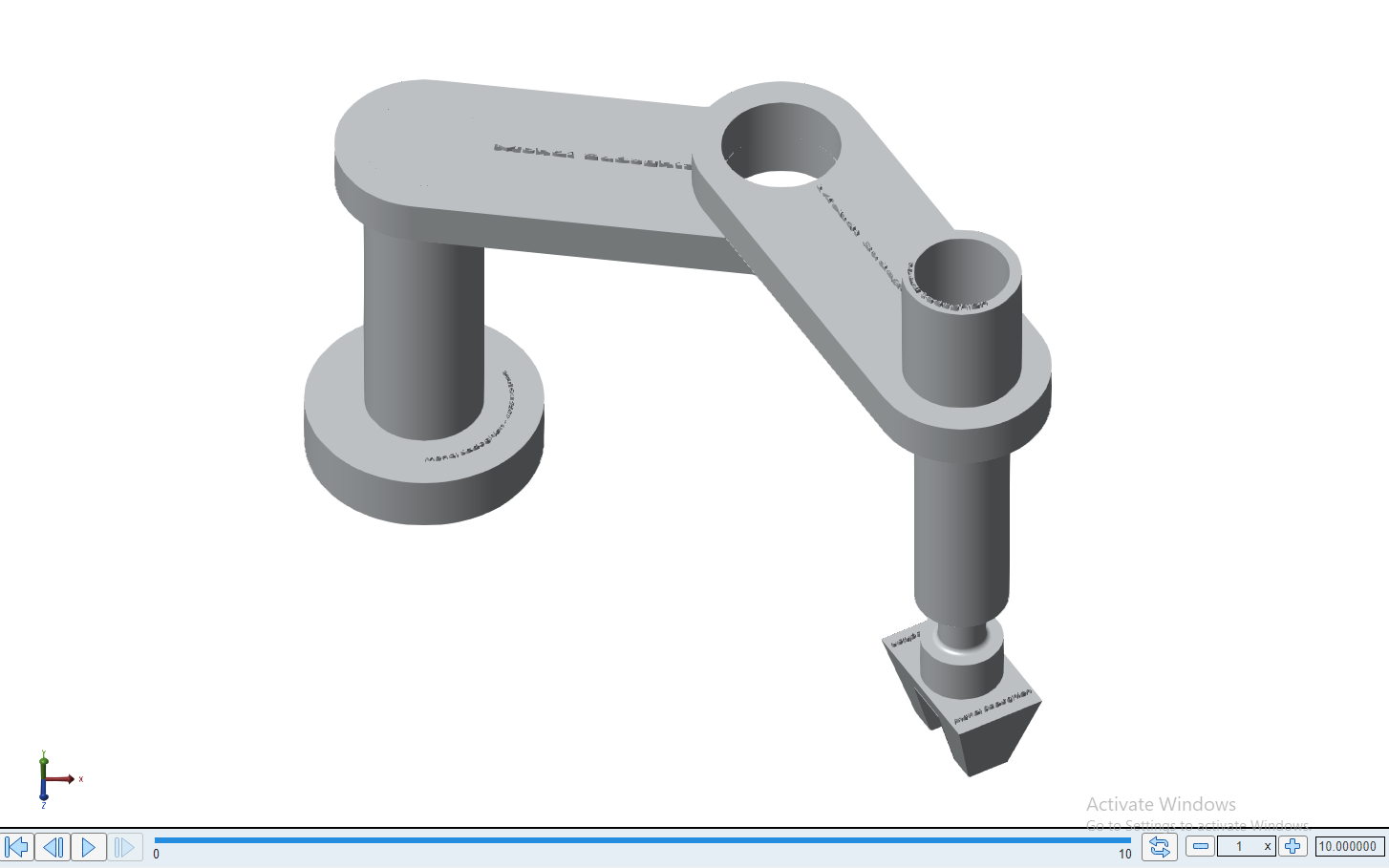 SCARA Manipulator Dynamics & Simscape Control